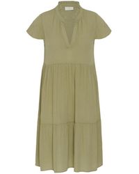 Kaffe - Midi-Jurk - Lyst