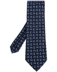Etro - Zijden Stropdas Met Paisley-Print - Lyst