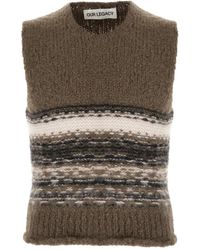 Our Legacy - Sleeveless Knitwear - Lyst