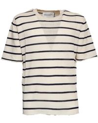 Amaranto - Round-Neck Knitwear - Lyst