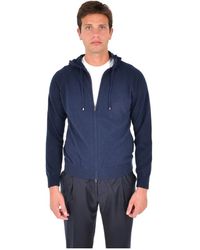 Herno - Cashmere Cardigan Met Capuchon - Lyst