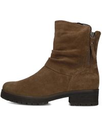 Gabor - Bruine Enkellaarsjes Voor Stijlvolle Herfst En Winter - Lyst