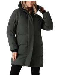 KRAKATAU - Grüne Parka Jacke Für Damen - Lyst