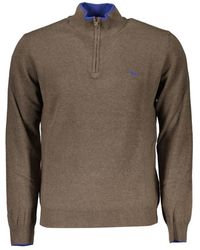 Harmont & Blaine - Half-Zip Pullover Mit Kontrastdetails - Lyst