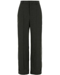 Jean Paul Gaultier - Broeken ,Grijs ,Wol Wool Blend Pant - Lyst