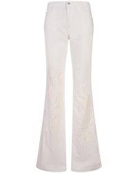 Ermanno Scervino - Wide trousers - Lyst