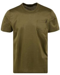 Moorer - Grüne t-shirts und polos - Lyst