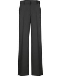 MSGM - Wide Trousers - Lyst
