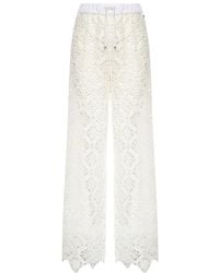 Herno - Wide Trousers - Lyst