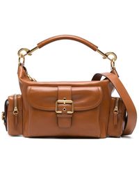 Chloé - Braune Leder-Schultertasche Mit Reißverschluss - Lyst
