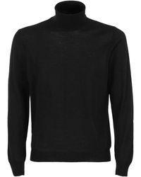 Tagliatore - Truien & Vesten ,Zwart ,Wol Turtleneck - Lyst