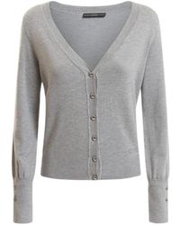 Guess - Truien & Vesten ,Grijs ,Cardigans - Lyst