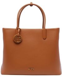 V73 - Braune taschen für stilvolles aussehen - Lyst