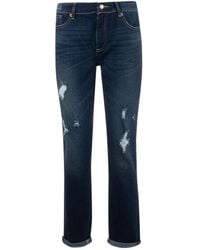 Armani Exchange - Indigo denim 5 tasche jeans - Lyst