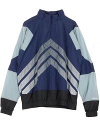 adidas - Cortavientos Para Hombre V Stripes Wb/Carbon/Ash - Lyst