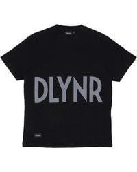 DOLLY NOIRE - Schwarzes Box Logo Tee Kurzarm - Lyst