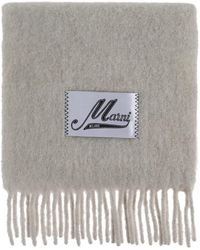 Marni - Brushed Alpaca Scarf - Lyst