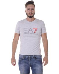 EA7 - T-Shirt - Lyst