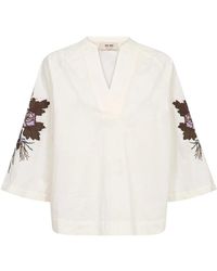 Mos Mosh - Overhemden ,Wit ,Blouses - Lyst