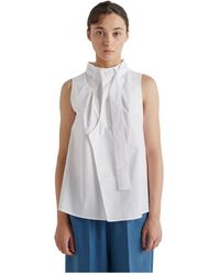 MEIMEIJ - Overhemden ,Wit ,Blouse - Lyst