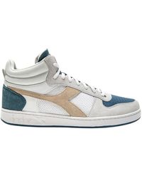 Diadora - Schoenen ,Wit ,Leer Magic Basket Sneaker - Lyst