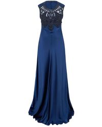Alberta Ferretti - Kleedjes ,Blauw ,Kleedjes - Lyst