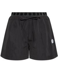 KENZO - Korte Broeken ,Zwart ,Katoen Boke Flower 2.0 Mini Shorts - Lyst
