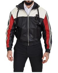 Dolce & Gabbana - Leather Jackets - Lyst