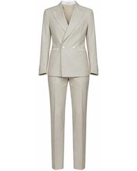 Tagliatore - Kostuums ,Wol Double-Breasted Suit Set - Lyst