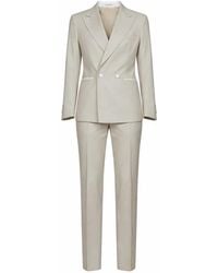Tagliatore - Kostuums ,Wol Double-Breasted Suit Set - Lyst