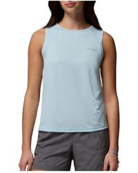 Columbia - Fitness ,Blauw ,Polyester Bogata Bay Tank - Lyst