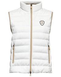 Brunello Cucinelli - Bodywarmer Met Logo-Applicatie - Lyst