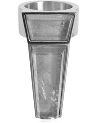Rick Owens - Crystal Trunk Ring - Lyst