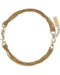 Saint Laurent - Bracelets - Lyst