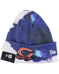 KTZ - Accessoires ,Veelkleurig ,Polyester Chicago Bears Nfl Teamkleuren Gebreide Muts - Lyst