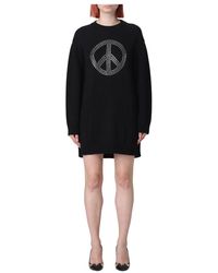 Moschino - Knitted Dresses - Lyst