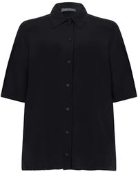 Alberta Ferretti - Overhemden ,Zwart ,Blouses & Shirts - Lyst