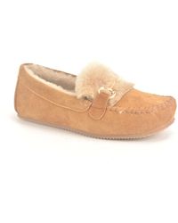Rohde - Schoenen ,Bruin ,Suède Cognac Suède Pantoffels - Lyst