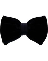Giorgio Armani - Papillon in velluto - Lyst
