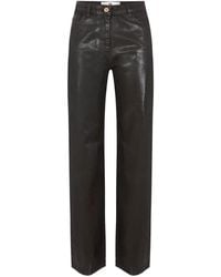 Elisabetta Franchi - Straight Fit Jeans - Lyst