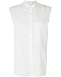 SOLOTRE - Overhemden ,Wit ,Coreana Shirt - Lyst