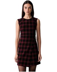 Pinko - Flared Mini Jurk - Lyst