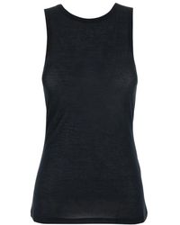 Semicouture - Sleeveless Training Tops - Lyst