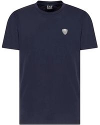EA7 - Train Premium Shield Tee - Lyst