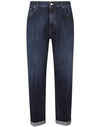 Dondup - Jeans ,Blauw ,Katoen Ervin Five-Pocket Jeans - Lyst