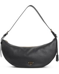 Prada - Schwarze Kalbsleder Sacca Handtasche - Lyst