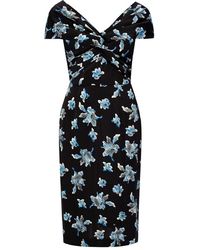 Diane von Furstenberg Gathered Dress - Zwart