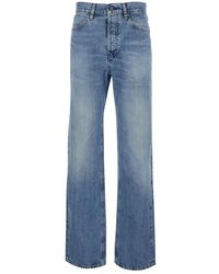 FRAME - Jeans ,Blauw ,Katoen The Stack Jeans - Lyst