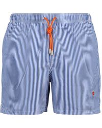 Gallo - Badmode ,Blauw ,Boxer Mare Fantasia Seersucker - Lyst