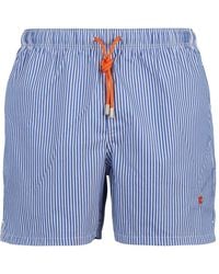 Gallo - Badmode ,Blauw ,Boxer Mare Fantasia Seersucker - Lyst